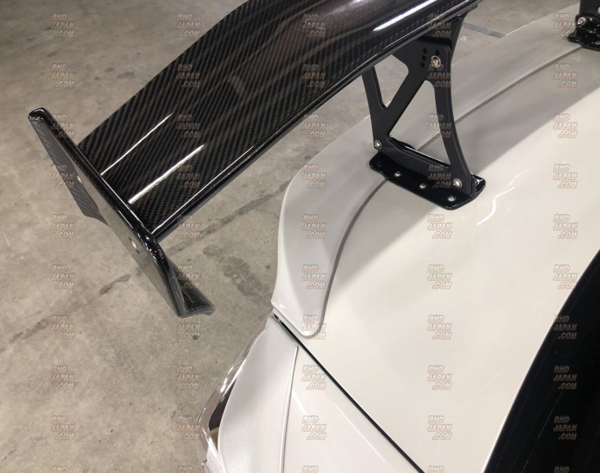 Pro Composite Rear Wing 3D End Fin Type 1 Wet Carbon Fiber CFRP